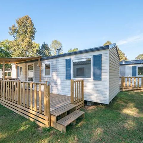 BUNGALOW 6 personnes - Mobil-home | Comfort | 3 Ch. | 6 Pers. | Terrasse surélevée