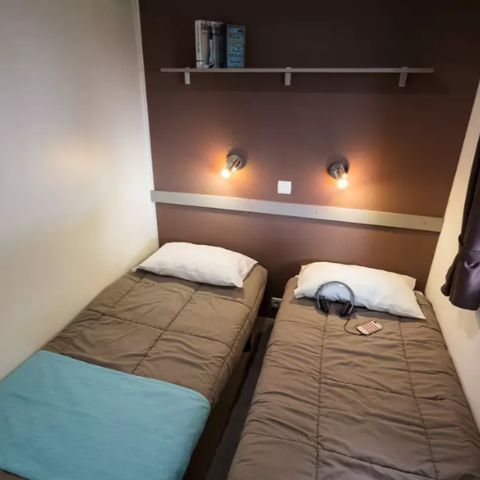 BUNGALOW 6 personnes - Mobil-home | Comfort | 3 Ch. | 6 Pers. | Terrasse surélevée