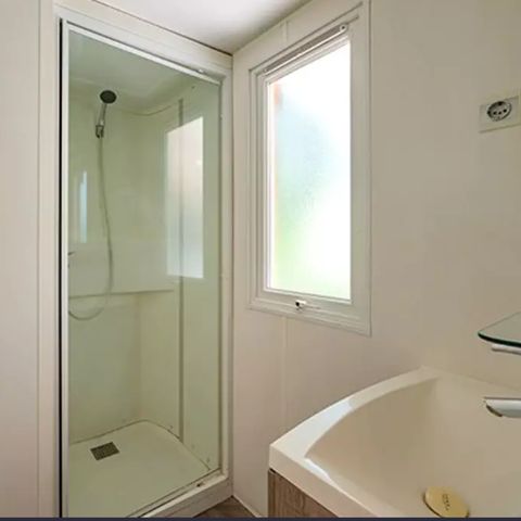 BUNGALOW 6 personnes - Mobil-home | Comfort | 3 Ch. | 6 Pers. | Terrasse surélevée