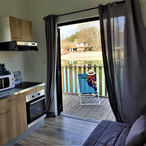 HÉBERGEMENT INSOLITE 2 personnes - Ilot bleu 17m²