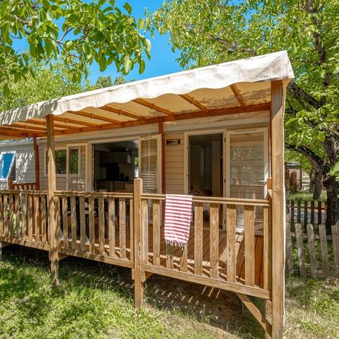 BUNGALOW 4 personnes - Mobil home Ciela Confort - 2 chambres - 2 salles de bain - Vue sur le Lac