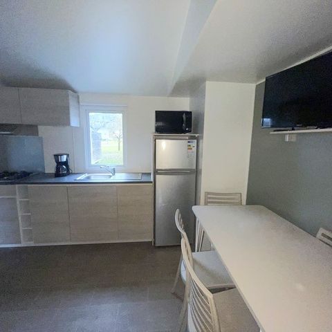 BUNGALOW 4 personnes - Mobil home Ciela Confort - 2 chambres - 2 salles de bain - Vue sur le Lac
