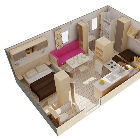 Mobilhome 4 personnes - FIRST
