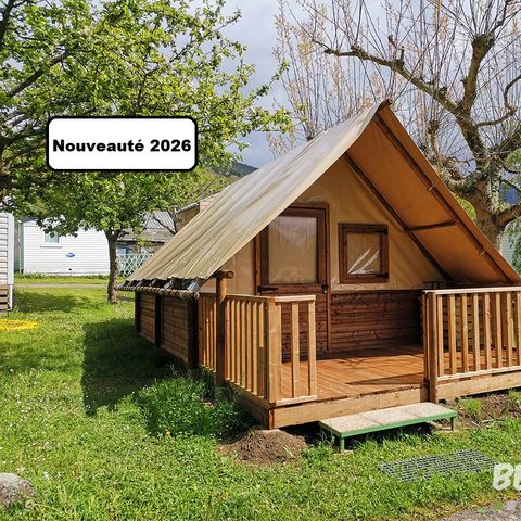 BUNGALOW TOILÉ 4 personnes - Bungalow Amazone à la nuitée