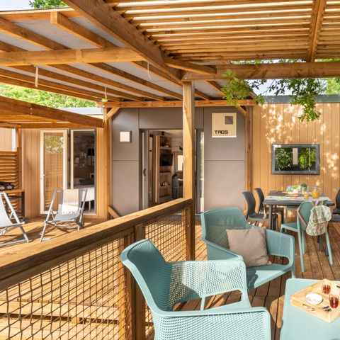 BUNGALOW 4 personnes - EXCLUSIF 2 chambres avec suite parentale