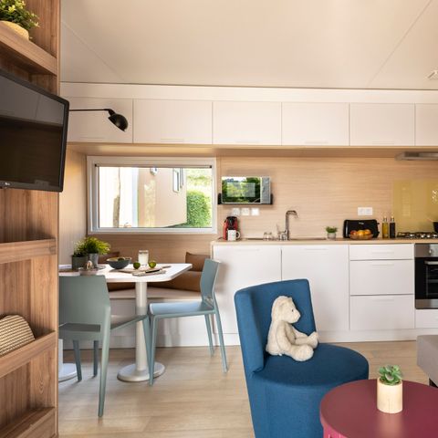 BUNGALOW 6 personnes - EXCLUSIF 3 chambres Jacuzzi  avec suite parentale