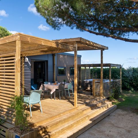 BUNGALOW 6 personnes - EXCLUSIF 3 chambres Jacuzzi  avec suite parentale