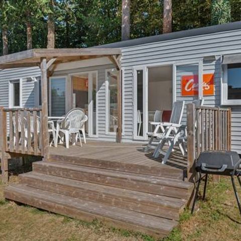 BUNGALOW 8 personnes - Mobil-home | Premium | 3 Ch. | 6/8 Pers. | Terrasse surélevée