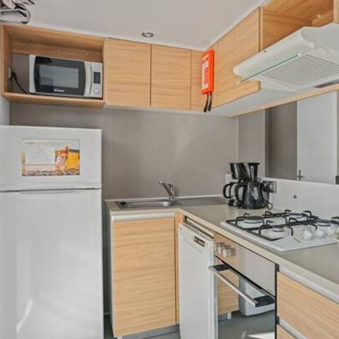 BUNGALOW 8 personnes - Mobil-home | Premium | 3 Ch. | 6/8 Pers. | Terrasse surélevée