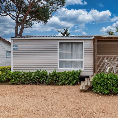 BUNGALOW 6 personnes - Mobil-home | Comfort XL | 2 Ch. | 4/6 Pers. | Terrasse simple | Clim.
