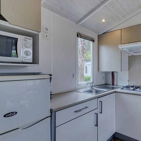 BUNGALOW 6 personnes - Mobil-home | Comfort XL | 2 Ch. | 4/6 Pers. | Terrasse simple | Clim.