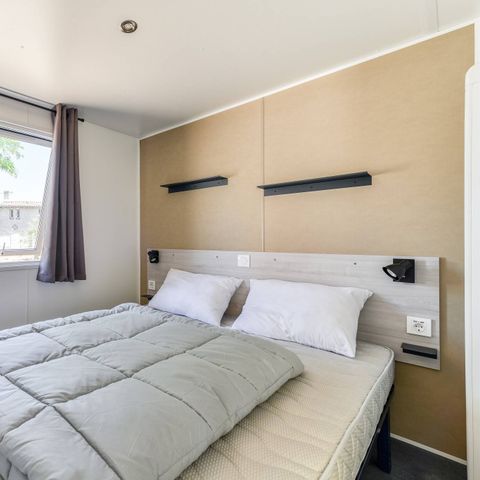 BUNGALOW 6 personnes - Mobil-home | Premium | 3 Ch. | 6 Pers. | Terrasse Lounge | Clim.