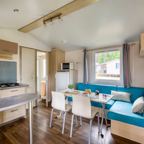 BUNGALOW 6 personnes - Mobil-home CONFORT - 3 chambres - Climatisé