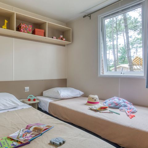 BUNGALOW 6 personnes - Mobil-home CONFORT - 3 chambres - Climatisé