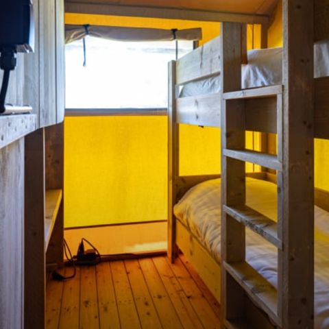 TENTE TOILE ET BOIS 6 personnes - Mouette