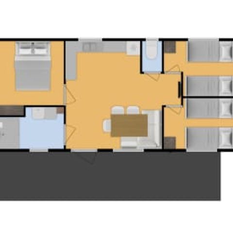 BUNGALOW 6 personnes - Mobil home Brochet