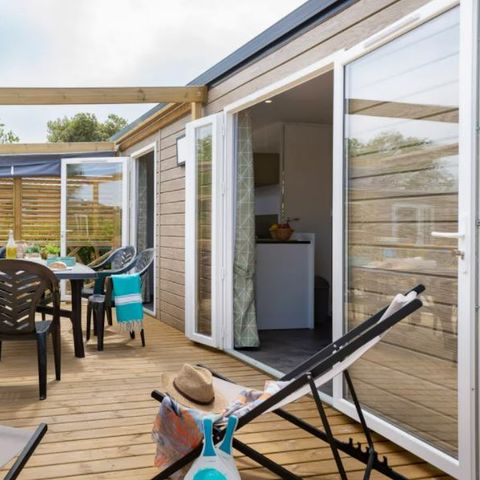 BUNGALOW 4 personnes - PREMIUM PMR 2 chambres