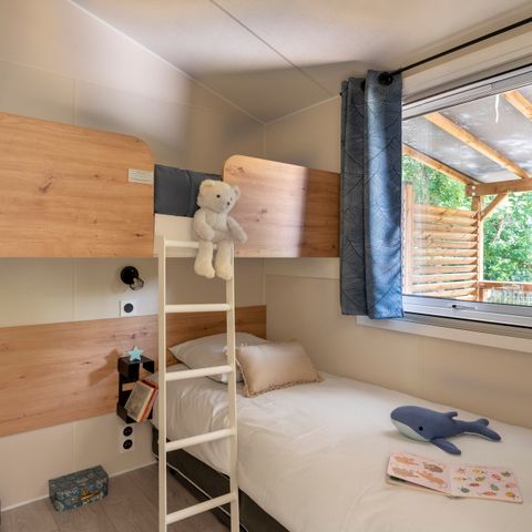 BUNGALOW 4 personnes - PREMIUM 2 chambres - PMR