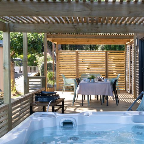 BUNGALOW 6 personnes - EXCLUSIF - 3 chambres - 3 salles d'eau - Tribu - SPA
