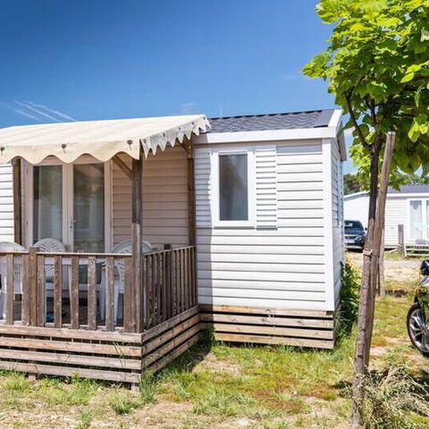 BUNGALOW 6 personnes - Comfort | 2 Ch. | 4/6 Pers. | Terrasse surélevée | Clim.