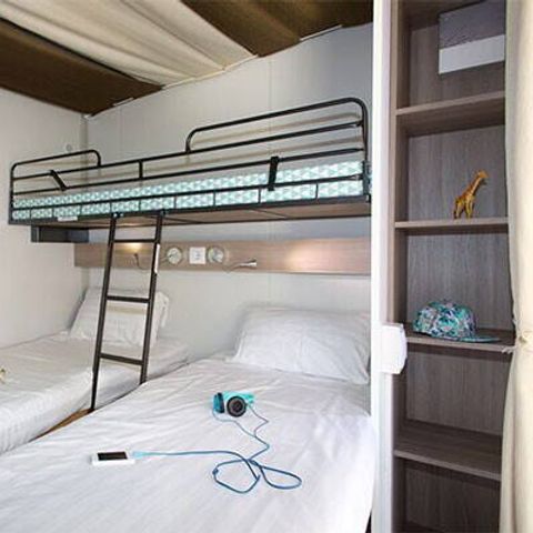LODGE 5 personnes - Tente Lodge hybride | 2 Ch. | 4/5 Pers. | Clim.