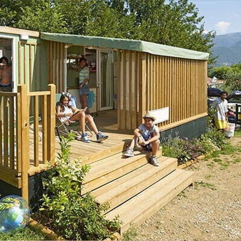 LODGE 5 personnes - Tente Lodge hybride | 2 Ch. | 4/5 Pers. | Clim.
