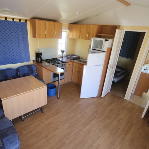 Mobilhome 6 personnes - Comfort XL | 2 Ch. | 4/6 Pers. | Terrasse surélevée | Clim.