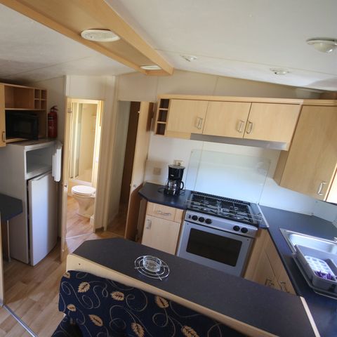 Mobilhome 6 personnes - Comfort XL | 2 Ch. | 4/6 Pers. | Terrasse surélevée | Clim.