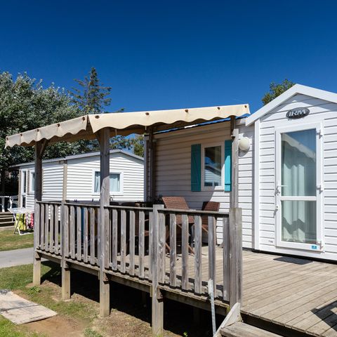 Mobilhome 6 personnes - Comfort XL | 2 Ch. | 4/6 Pers. | Terrasse surélevée | Clim.
