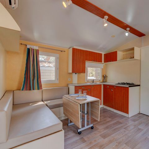 Mobilhome 6 personnes - Classic | 3 Ch. | 6 Pers. | Terrasse surélevée | Clim.