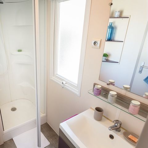 Mobilhome 6 personnes - Comfort XL | 2 Ch. | 4/6 Pers. | Terrasse Lounge | Clim.