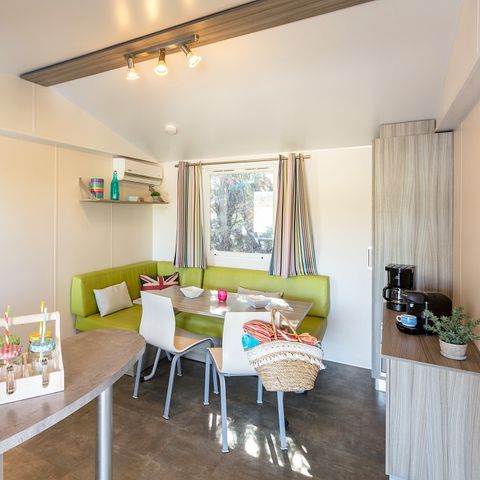 Mobilhome 6 personnes - Comfort XL | 2 Ch. | 4/6 Pers. | Terrasse Lounge | Clim.