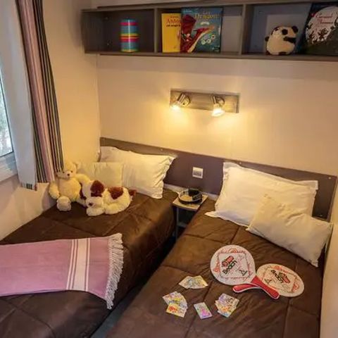 Mobilhome 6 personnes - Comfort | 2 Ch. | 4/6 Pers. | Terrasse Lounge | Clim.