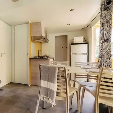 Mobilhome 4 personnes - Premium | 2 Ch. | 4 Pers. | Terrasse surélevée | Clim.