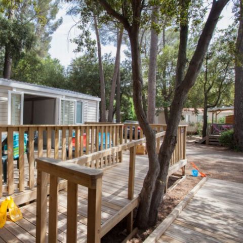 BUNGALOW 6 personnes - HANDI Confort  (Spécial PMR + clim)