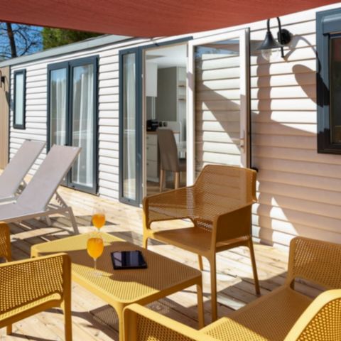 BUNGALOW 6 personnes - LUXE Master Zen + Clim+ TV+ 2 SDBains