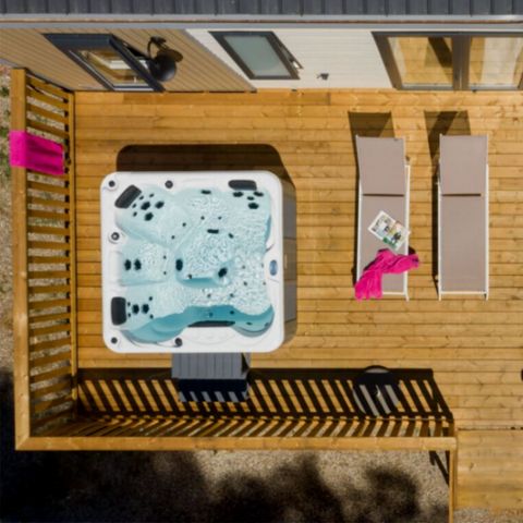 BUNGALOW 6 personnes - LUXE Master Zen + Clim+ TV+ 2 SDBains