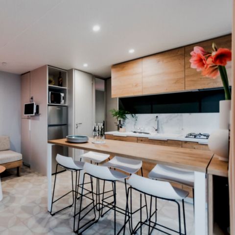 BUNGALOW 6 personnes - GREEN LODGE 3ch + clim + TV