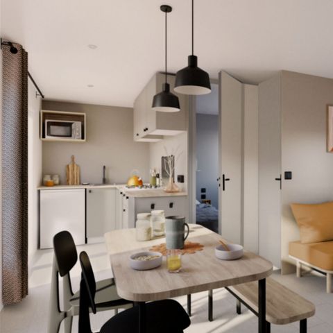 BUNGALOW 6 personnes - Cottage RIVIERA SUITE 4/6p 2ch  ***