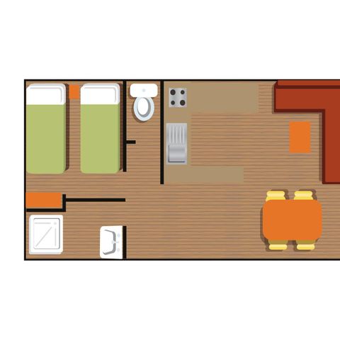 BUNGALOW 4 personnes - O'HARA 914