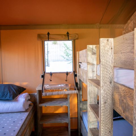 TENTE TOILE ET BOIS 5 personnes - VARADERO 2 chambres - 50 m2