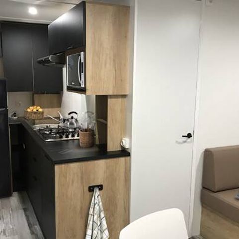 BUNGALOW 4 personnes - Premium | 2 Ch. | 4 Pers. | Terrasse surélevée | Clim. | TV