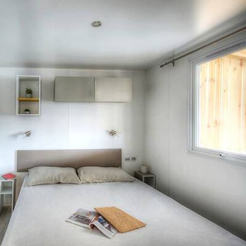 BUNGALOW 6 personnes - Ultimate | 3 Ch. | 6 Pers. | Terrasse surélevée | Jacuzzi | 2 SDB | Clim. | TV