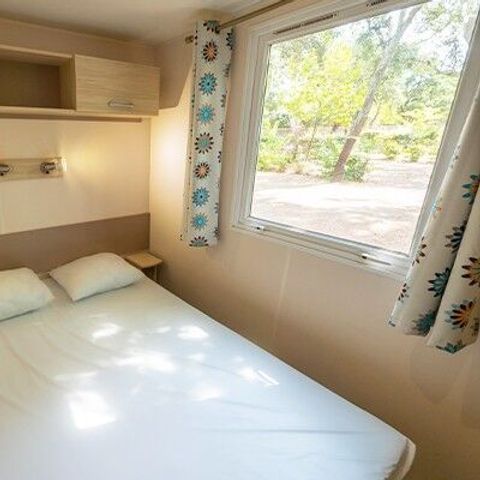 Mobilhome 6 personnes - Mobil-home | Premium Azure | 3 Ch. | 6 Pers. | Terrasse surélevée | Clim. | TV
