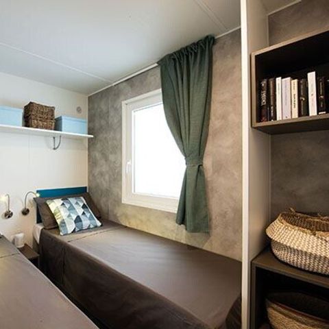 BUNGALOW 4 personnes - Mobil-home | Premium Azure | 2 Ch. | 4 Pers. | Terrasse surélevée | Clim.