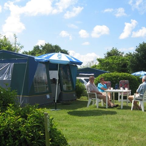 BUNGALOW TOILÉ 6 personnes - Tente de luxe BT, 2 cabines sans sanitaires