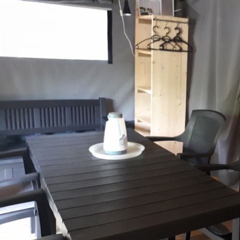 BUNGALOW TOILÉ 6 personnes - Extra Luxe Lodgetent (LG) - Sans salle de bain