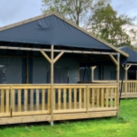 TENTE TOILE ET BOIS 6 personnes - Lodgetent, type LG+