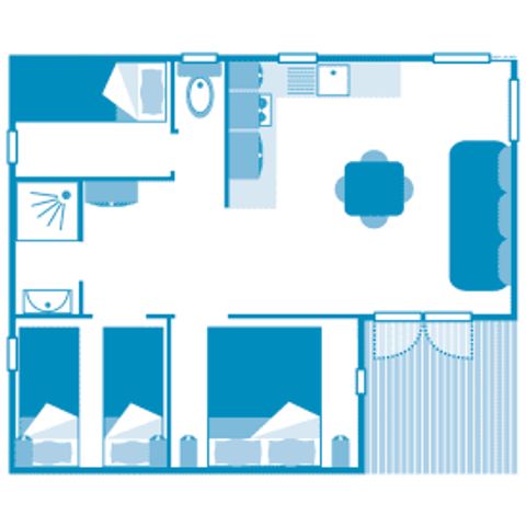 CHALET 6 personnes - Chalet 6p 3ch ****