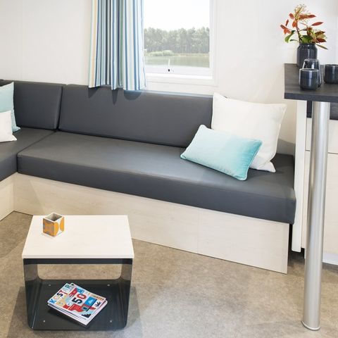 BUNGALOW 6 personnes - Comfort XL | 3 Ch. | 6 Pers. | Terrasse surélevée | Clim